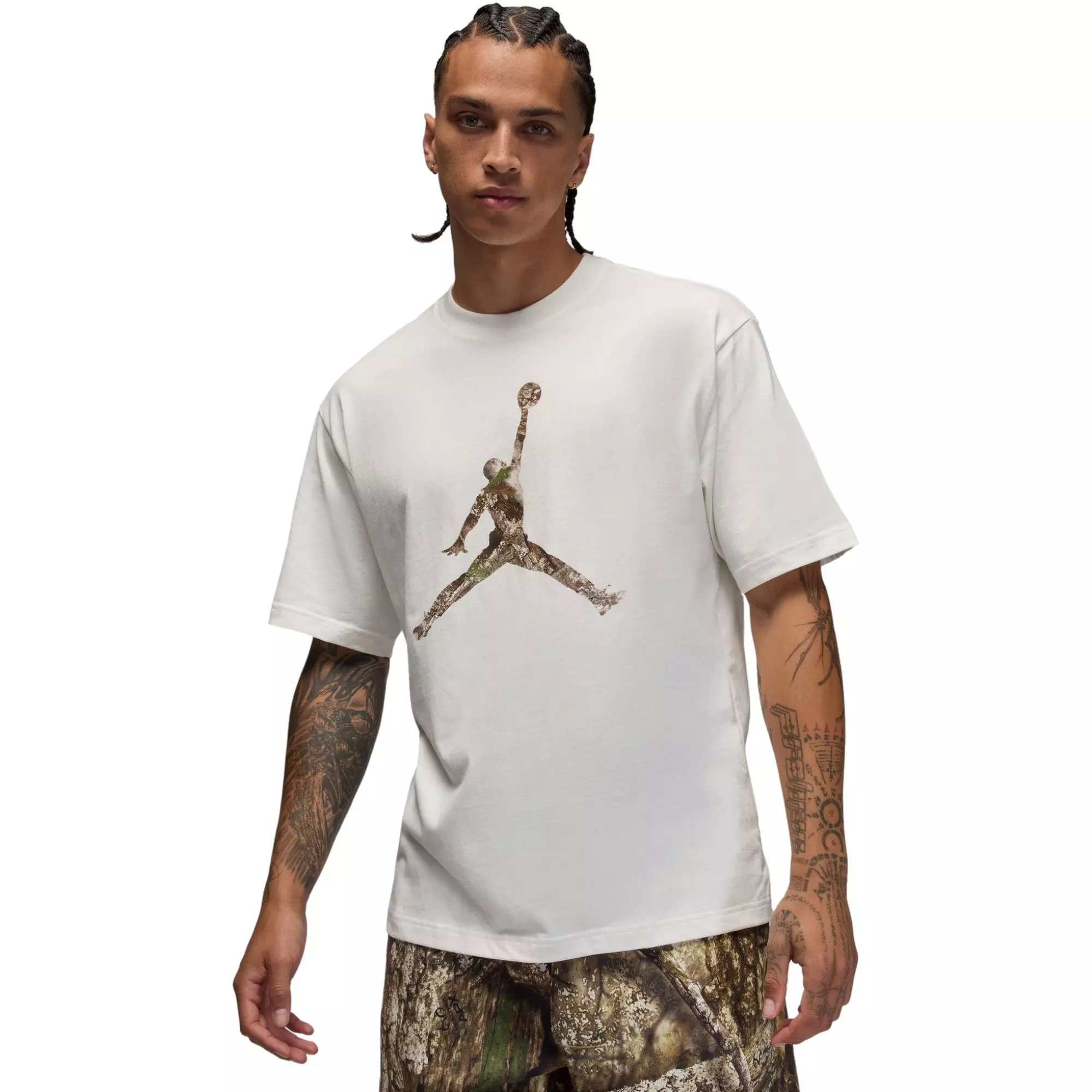 Jordan Realtree Jumpman Tee - Men's Camo Shirt | Hibbett